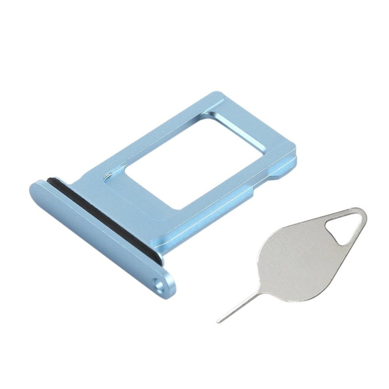Tiroir de carte SIM Bleu de l'iPhone XR