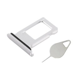 Tiroir de la carte sim de l'iPhone XR Blanc