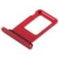Tiroir de carte SIM Rouge de l'iPhone XR