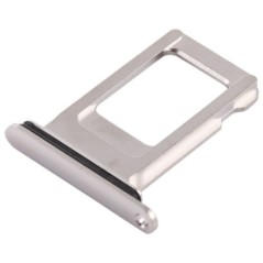 Tiroir de la carte sim de l'iPhone XS Max Argent (Silver)