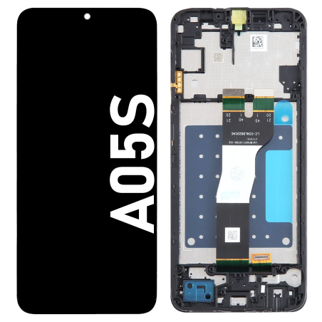 Écran LCD du Samsung Galaxy A05S assemblé sur châssis