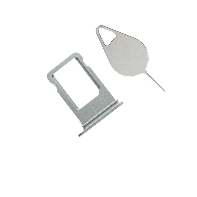 Tiroir de carte SIM Gris / Argent de l'iPhone 7 Plus