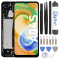 Écran LCD du Samsung Galaxy A04S assemblé sur châssis - Avec outils