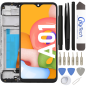 Écran LCD du Samsung Galaxy A01 assemblé sur châssis - Avec outils