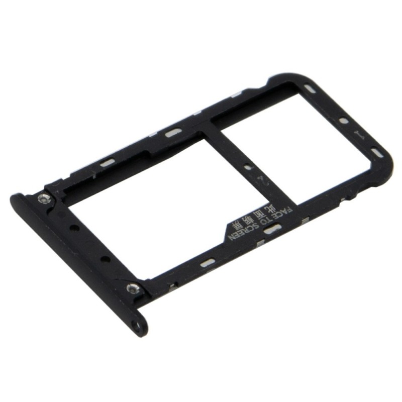 Tiroir de carte SIM Noir du Huawei Y6 Pro 2017