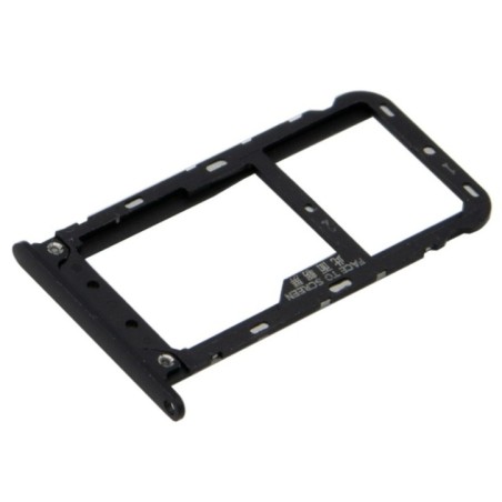 Tiroir de carte SIM Noir du Huawei Y6 Pro 2017