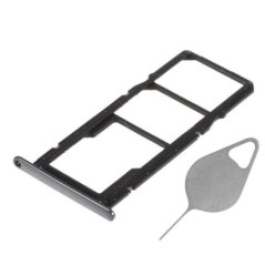 Tiroir de carte SIM Noir du Huawei Y6 2018