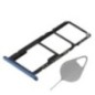 Tiroir de carte SIM Bleu du Huawei Y6 2018
