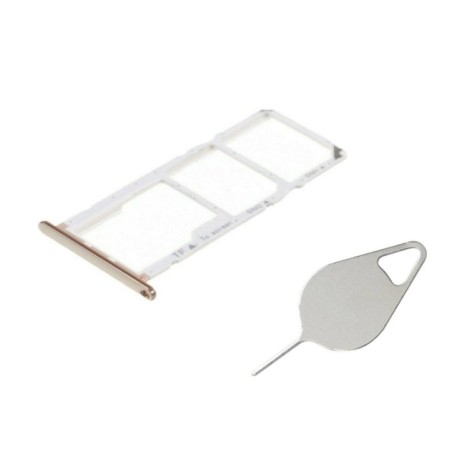 Tiroir de carte SIM Or du Huawei y6 2018