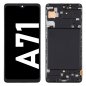 Écran LCD du Samsung Galaxy A71 assemblé sur châssis