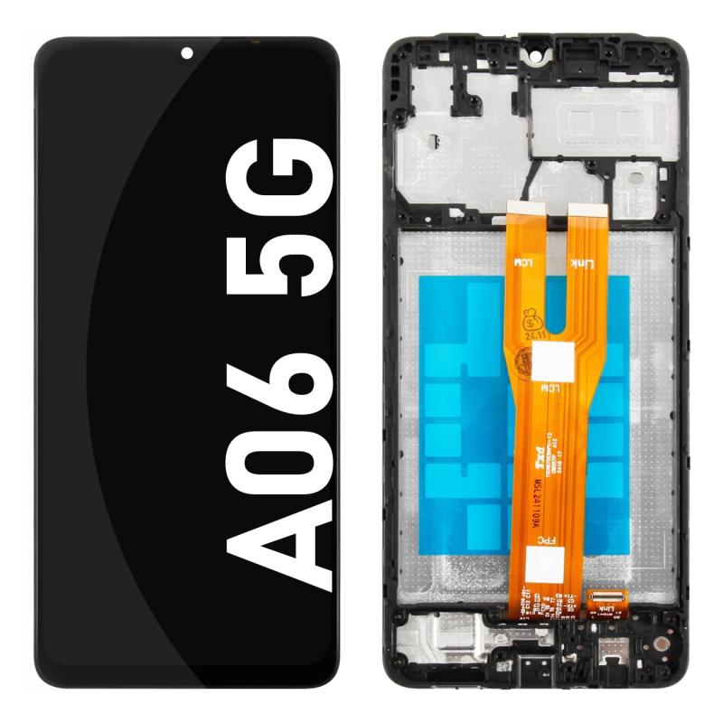 Écran LCD du Samsung Galaxy A06 5G assemblé sur châssis