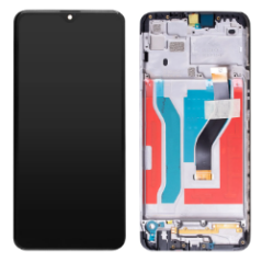 Écran LCD du Samsung Galaxy A10S assemblé sur châssis
