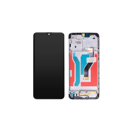 Écran LCD du Samsung Galaxy A10S assemblé sur châssis