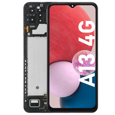 Écran LCD du Samsung Galaxy A13 4G assemblé sur châssis - Avec outils