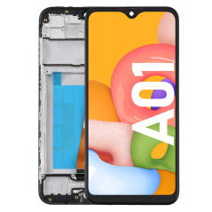 Écran LCD du Samsung Galaxy A01 assemblé sur châssis - Avec outils