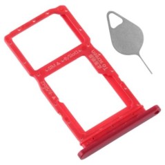 Tiroir de carte SIM Rouge du Huawei P Smart Z