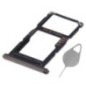 Tiroir de carte SIM Noir du Huawei P Smart 2019