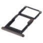 Tiroir de carte SIM Noir du Huawei P Smart 2019