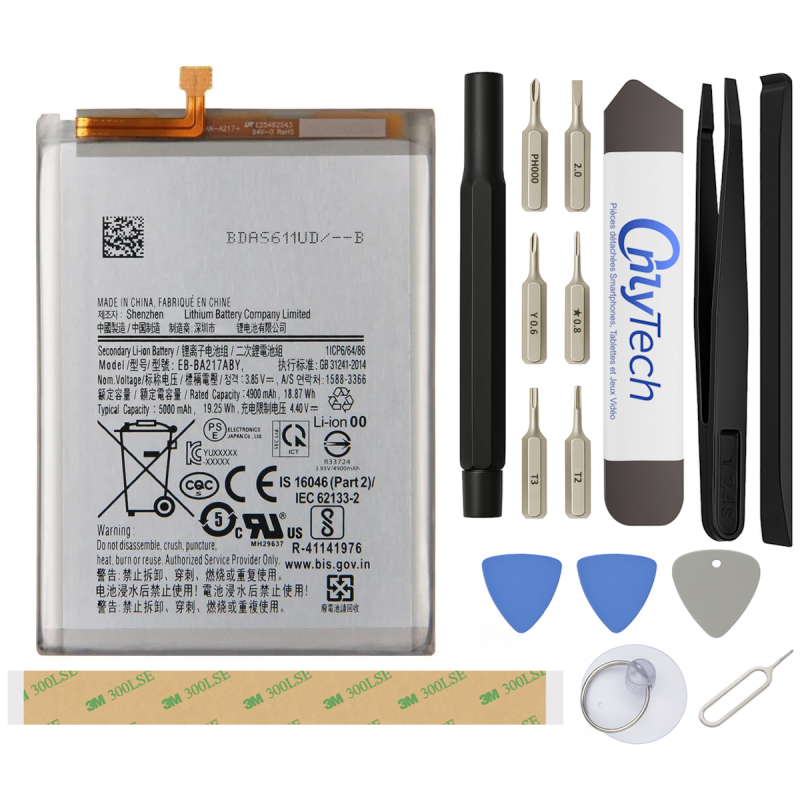Batterie pour Samsung Galaxy A02 - Qualité Originale - Avec outils