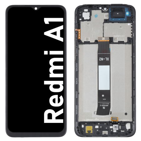 Écran LCD du Xiaomi Redmi A1 assemblé sur châssis