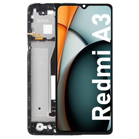 Écran LCD du Xiaomi Redmi A3 assemblé sur châssis - Avec outils