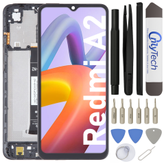 Écran LCD du Xiaomi Redmi A2 assemblé sur châssis - Avec outils