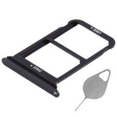 Tiroir de carte SIM Noir du Huawei P20