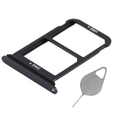 Tiroir de carte SIM Noir du Huawei P20