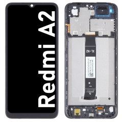 Écran LCD du Xiaomi Redmi A2 assemblé sur châssis