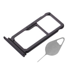 Tiroir de carte SIM Noir du Huawei P10 Plus