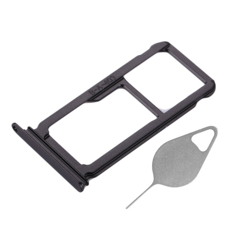Tiroir de carte SIM Noir du Huawei P10 Plus