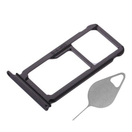Tiroir de carte SIM Noir du Huawei P10 Plus