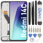 Écran LCD du Xiaomi Redmi 14C assemblé sur châssis - Avec outils