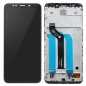 Écran LCD du Xiaomi Redmi 5 Plus Noir assemblé sur châssis - Avec outils
