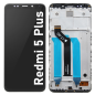 Écran LCD du Xiaomi Redmi 5 Plus Noir assemblé sur châssis