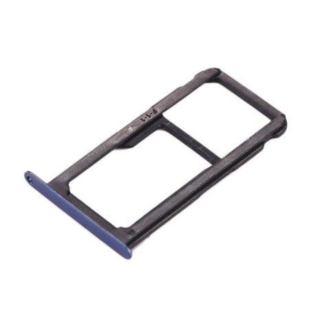Tiroir de carte SIM Bleu du Huawei P10 Lite