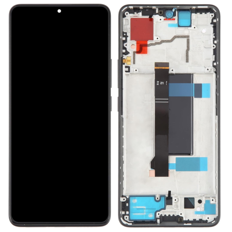 Écran LCD du Xiaomi Redmi Note 13 Pro 5G assemblé sur châssis
