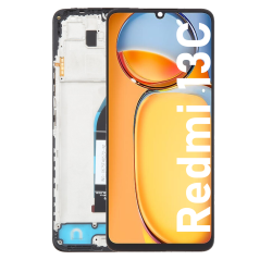 Écran LCD du Xiaomi Redmi 13C assemblé sur châssis - Avec outils