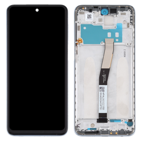 Écran LCD du Xiaomi Redmi Note 9S assemblé sur châssis