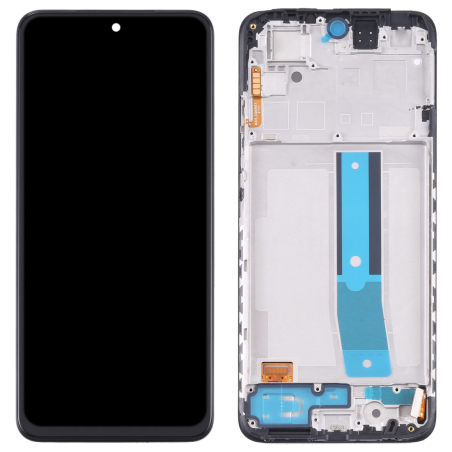 Écran LCD du Xiaomi Redmi Note 11S 4G assemblé sur châssis