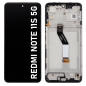 Écran LCD du Xiaomi Redmi Note 11S 5G assemblé sur châssis