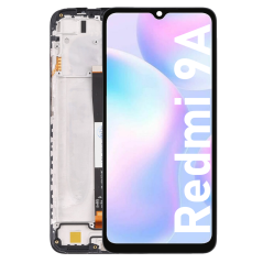 Écran LCD du Xiaomi Redmi 9A assemblé sur châssis - Avec outils