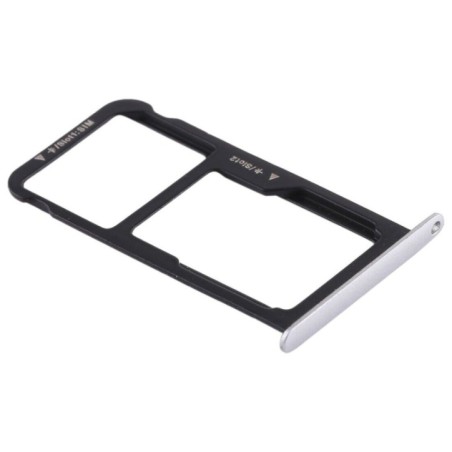 Tiroir de carte SIM Argent du Huawei P9 Lite