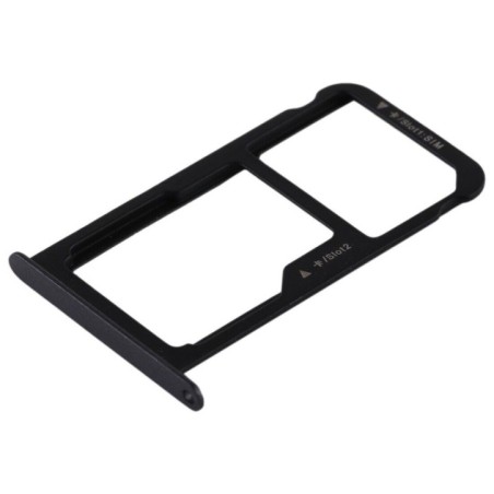 Tiroir de carte SIM Noir du Huawei P9 Lite