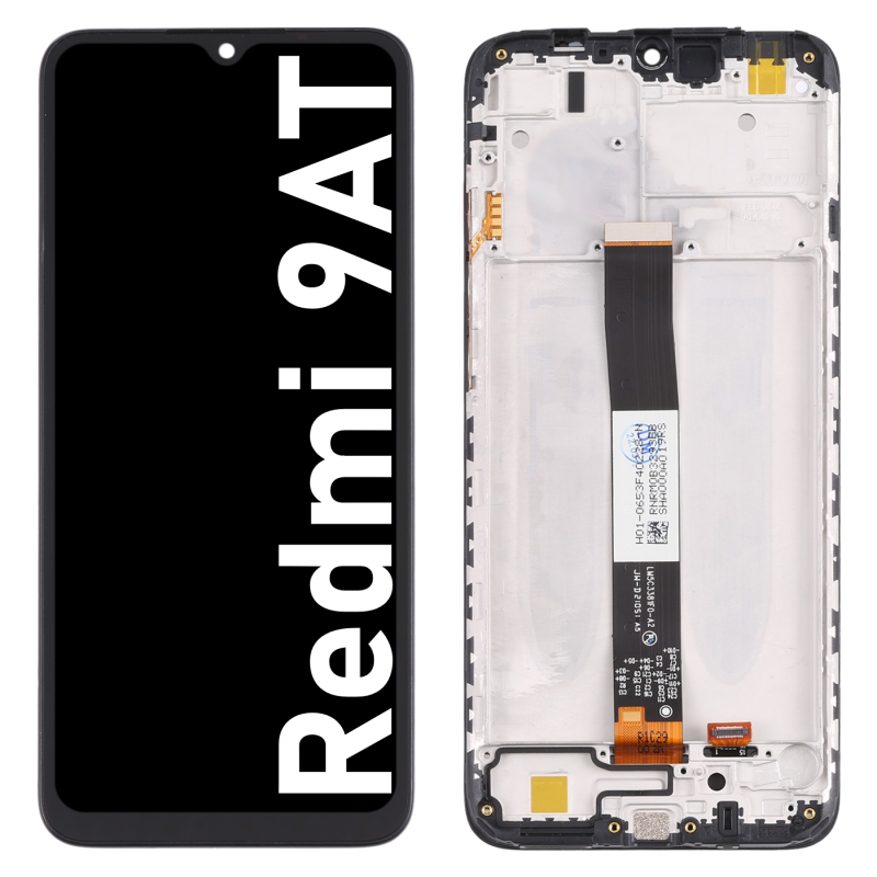 Écran LCD du Xiaomi Redmi 9AT assemblé sur châssis