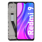 Écran LCD du Xiaomi Redmi 9 assemblé sur châssis - Avec outils
