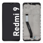 Écran LCD du Xiaomi Redmi 9 assemblé sur châssis