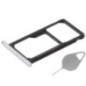 Tiroir de carte SIM Argent du Huawei P9