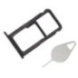Tiroir de carte SIM Noir du Huawei P8 Lite 2017