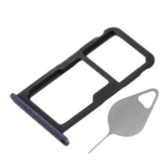 Tiroir de carte SIM Bleu du Huawei P8 Lite 2017
